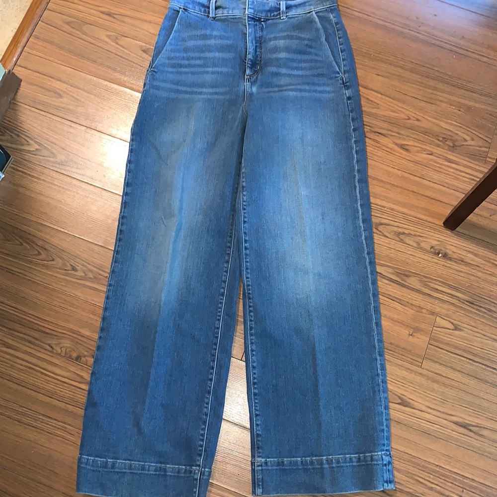Ann Taylor wide leg jeans